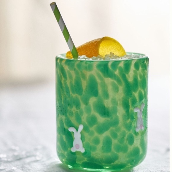 Anthropologie Other - NWT Anthropologie  Icon Juice Glass Bunny Confetti Edition Easter